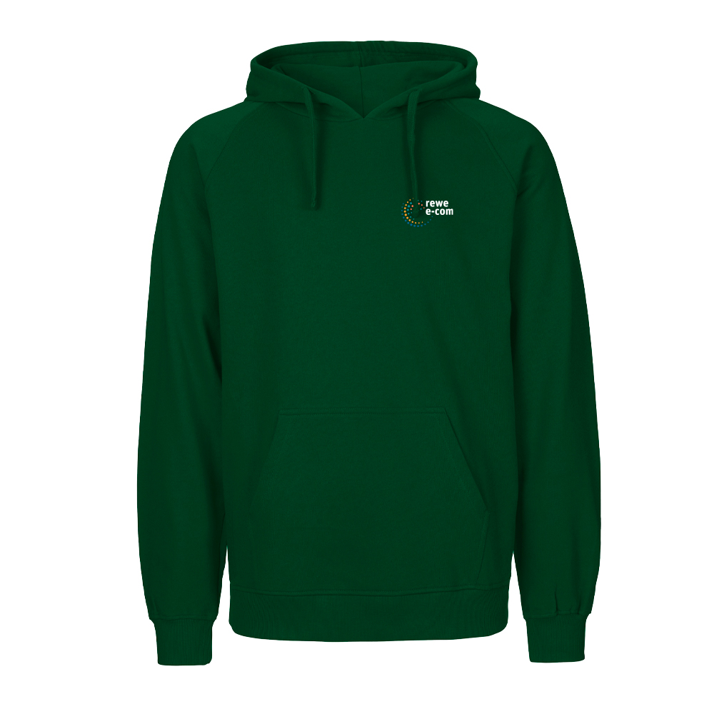 REWE e-com Hoody unisex bottle green