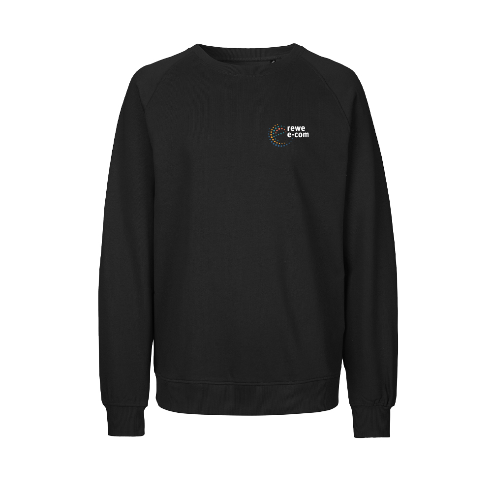 REWE e-com Sweatshirt unisex schwarz