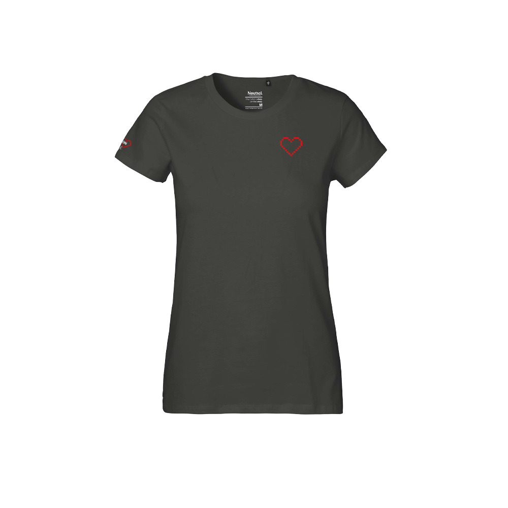 REWE HR Operations T-Shirt tailliert dunkelgrau 