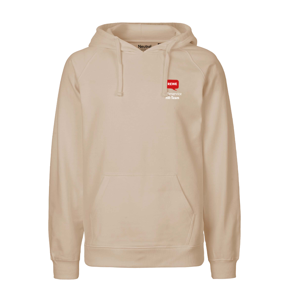 REWE Lieferservice Hoody unisex sand 