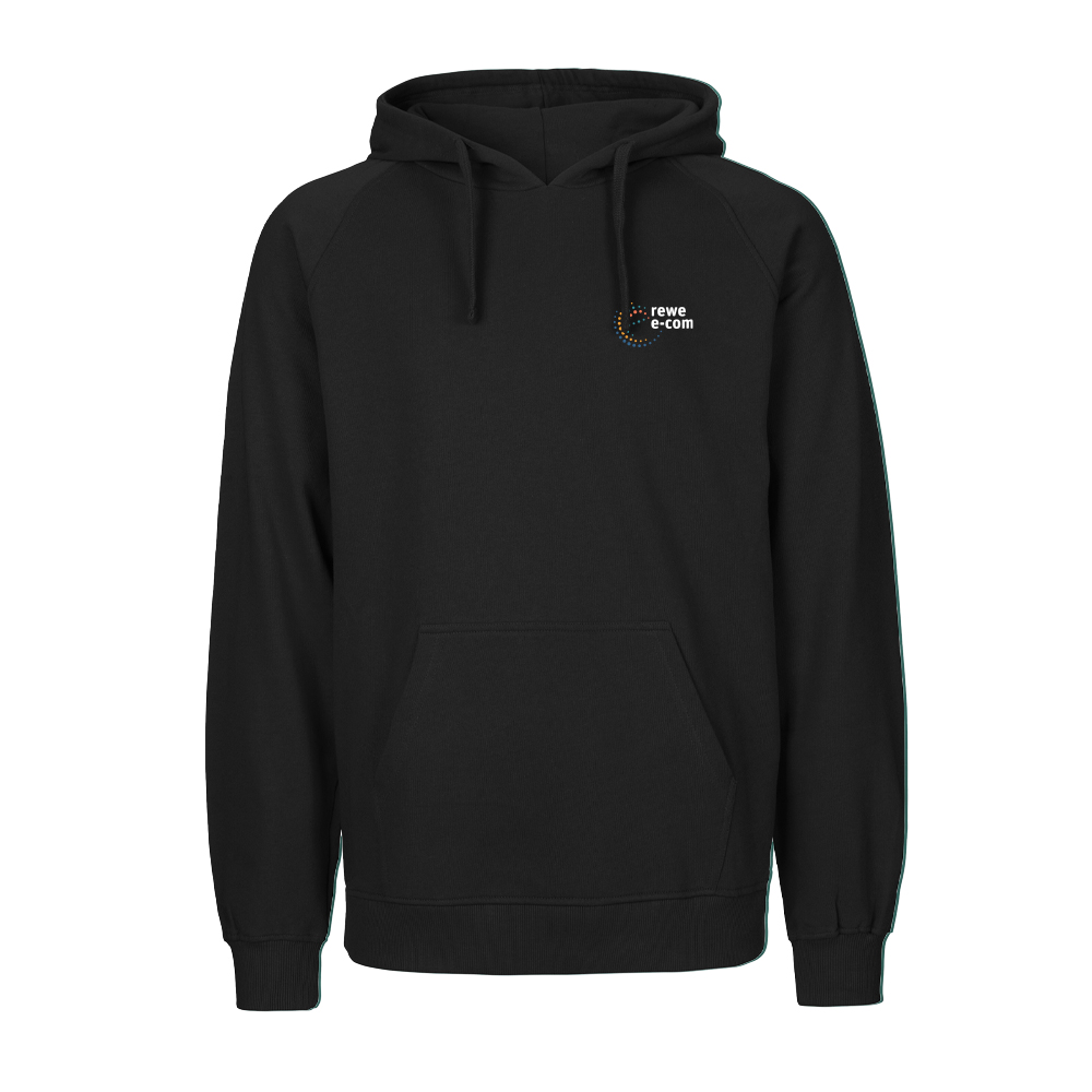 REWE e-com Hoody unisex schwarz