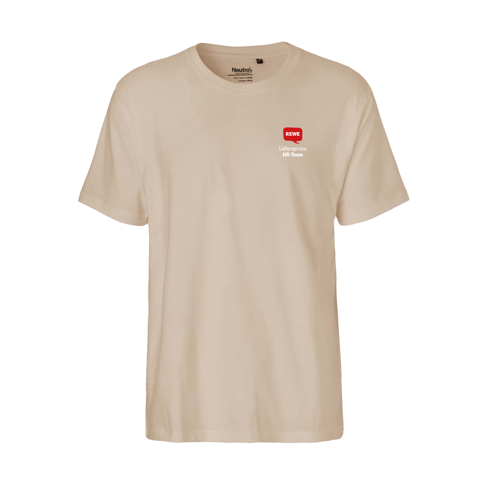 REWE Lieferservice T-Shirt unisex sand 