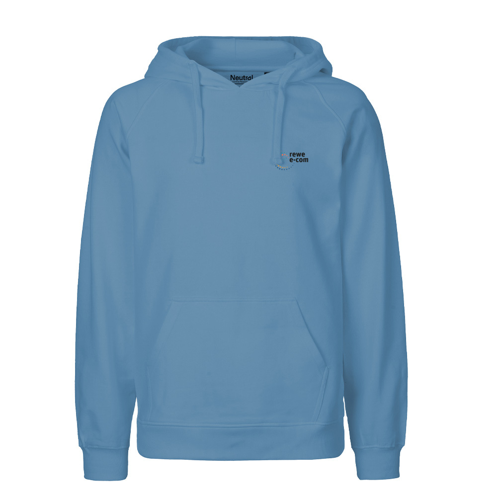 REWE e-com Hoody unisex dusty Indigo