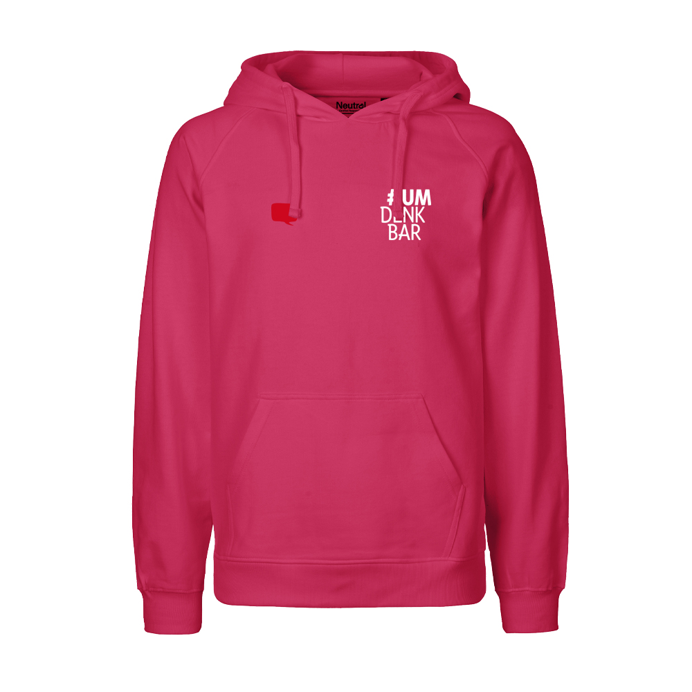Umdenkbar Hoody unisex pink