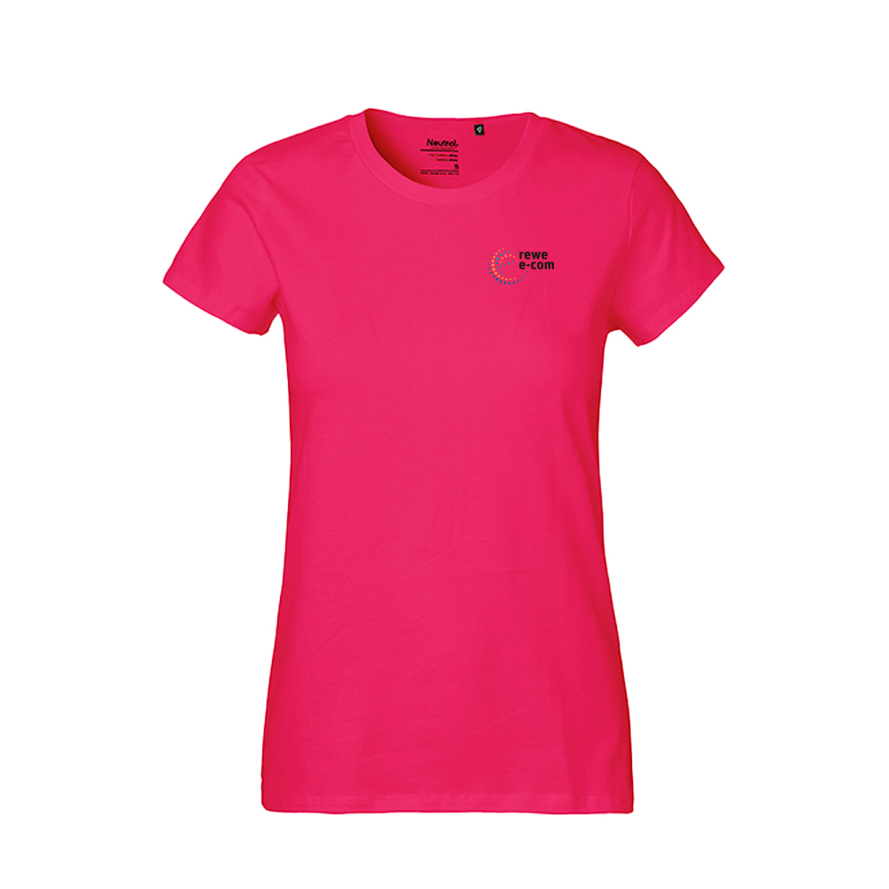 REWE e-com T-Shirt tailliert Pink