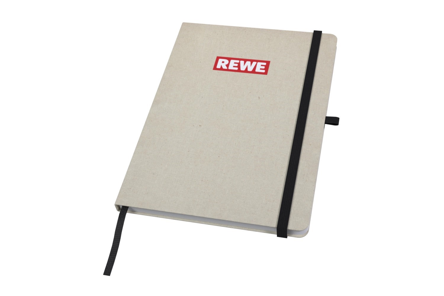 REWE HR utico Hard Cover Notizbuch aus Bio Baumwolle